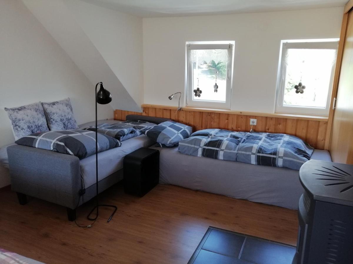 Ferienhaus Deko-Scheune Naila ภายนอก รูปภาพ